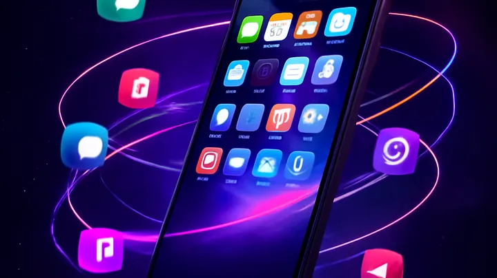 KUYAJILI COM Sleek smartphone floating in space